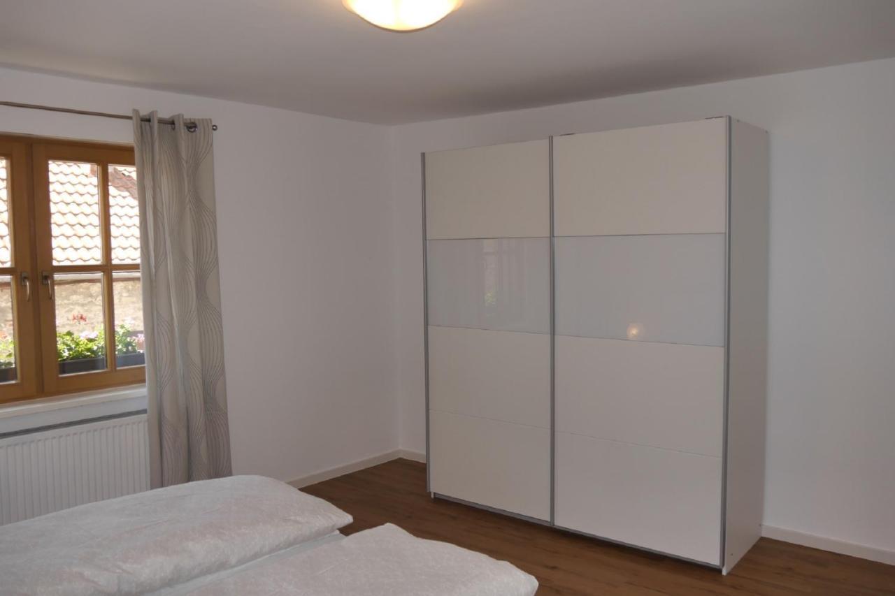 Ferienwohnung Rosenberger Kolitzheim Buitenkant foto