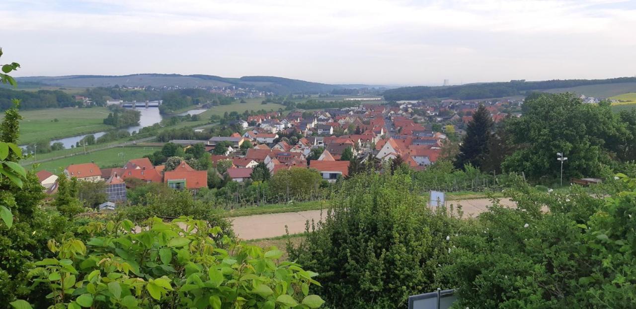 Ferienwohnung Rosenberger Kolitzheim Buitenkant foto
